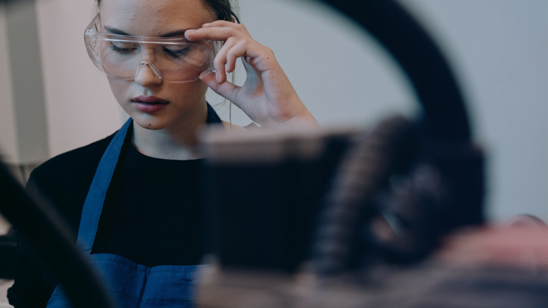 Apprentice starting their career journey